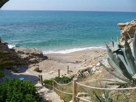 vimeo nudist|We visited Playa L'Esparrelló naturist beach and colourful.